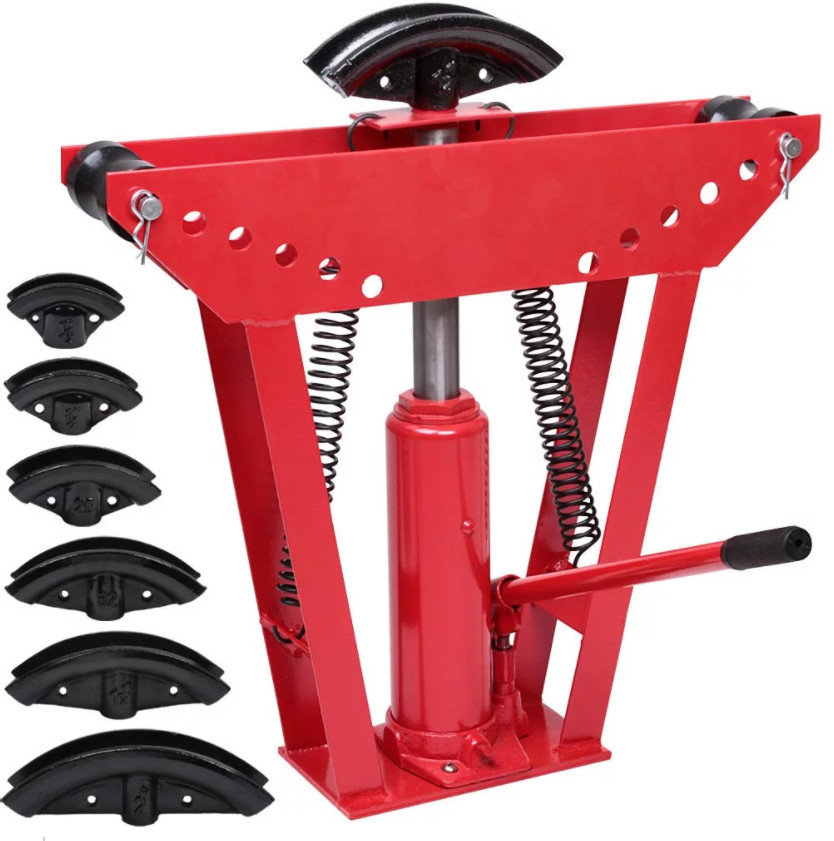 Heavy Duty 12Ton 6 Dies Hand Hydraulic Tube Bender