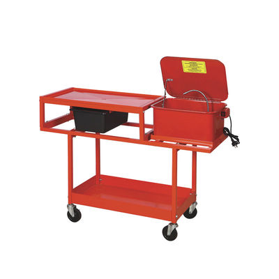 YD43-003 Combo Cleaning Table: 27.5"×16" Top, 3.5Gal Washer, for Auto/Agri/Hardware