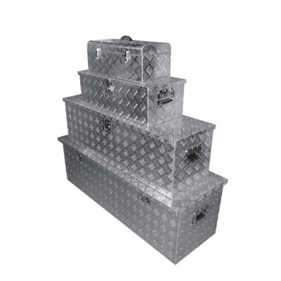 YD33-009 Tool Box: 1.3mm Alu, 10kg Load, Tote Handle for Home/Office/Camping